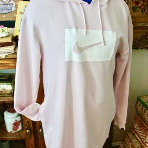 🌺NWOT Nike Dress Pink Sweatshirt Dress